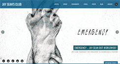 Desktop Screenshot of jayseanclub.com